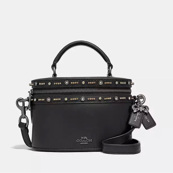 Coach Selena Trail Bag with Crystal Embellishment - Picture 1 of 14